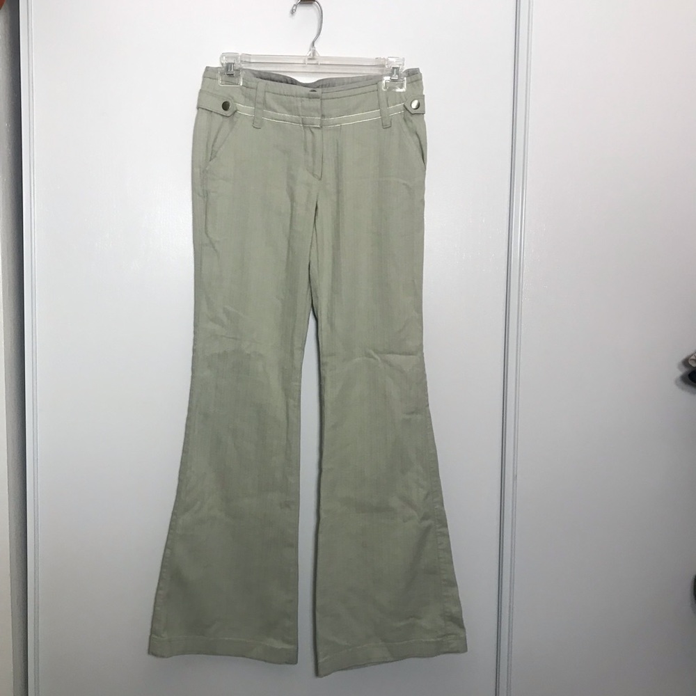 Voll super light green wide bottom pants size 26.
